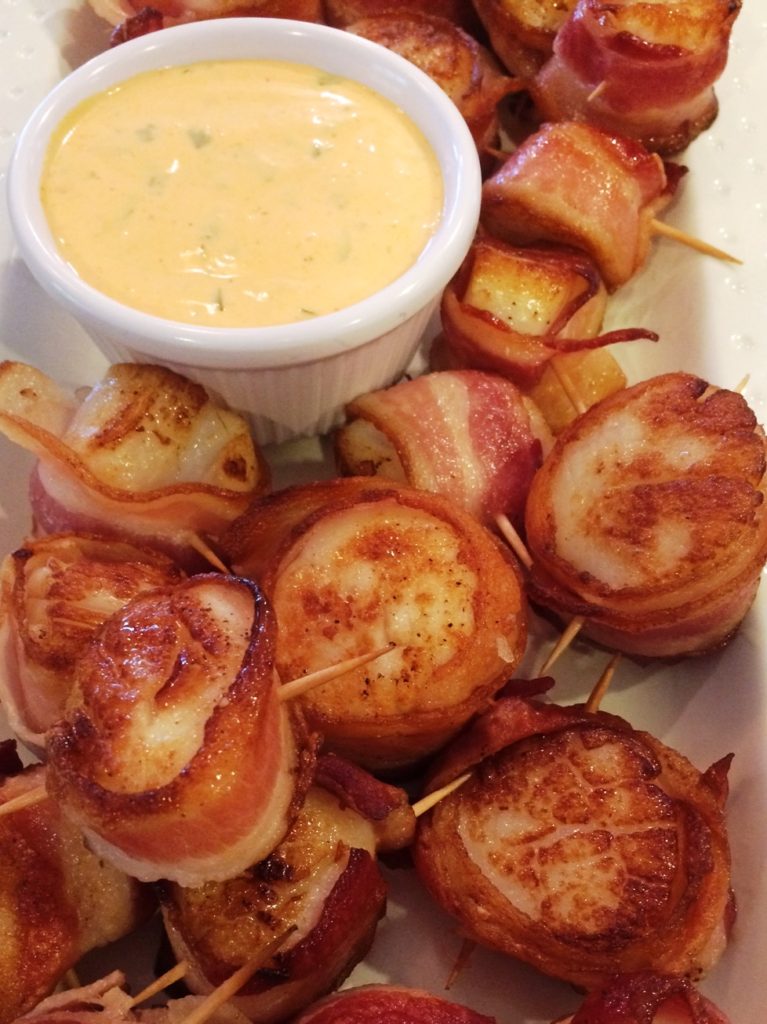 Easy Bacon Wrapped Scallops